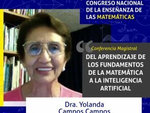 La Dra. Yolanda Campos presentará conferencia magistral sobre matemáticas e inteligencia artificial